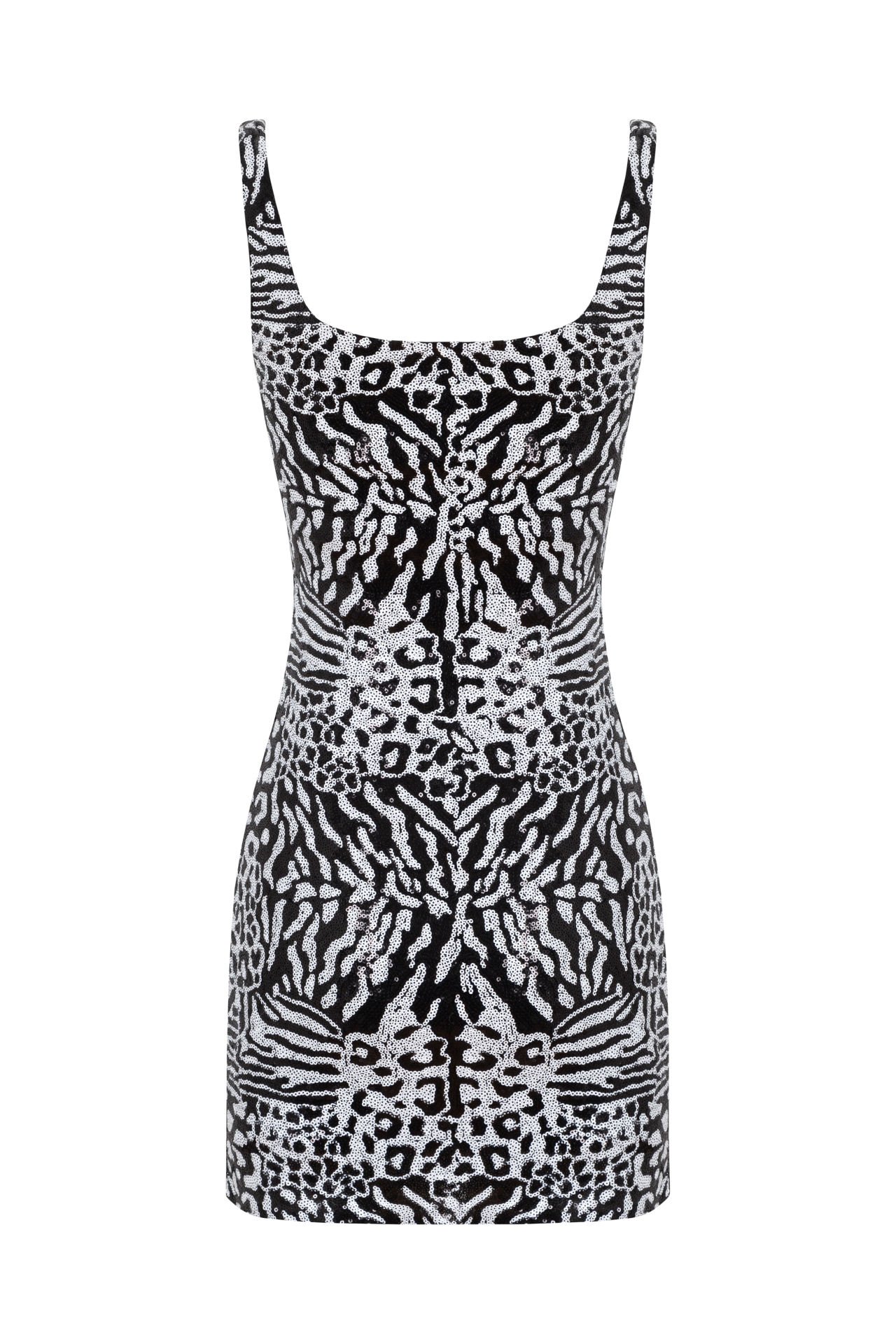 OPHELIA ELBİSE / SİYAH BEYAZ