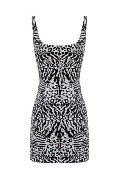 OPHELIA ELBİSE / SİYAH BEYAZ